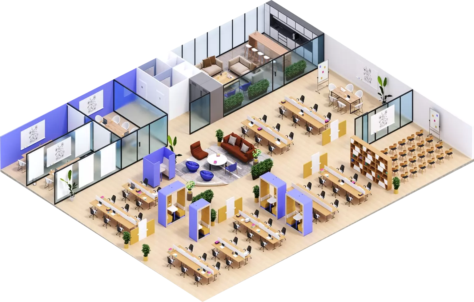 Managed office space in Delhi